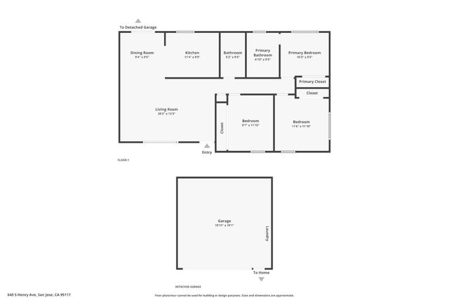 640 S Henry Avenue, San Jose, CA 95117