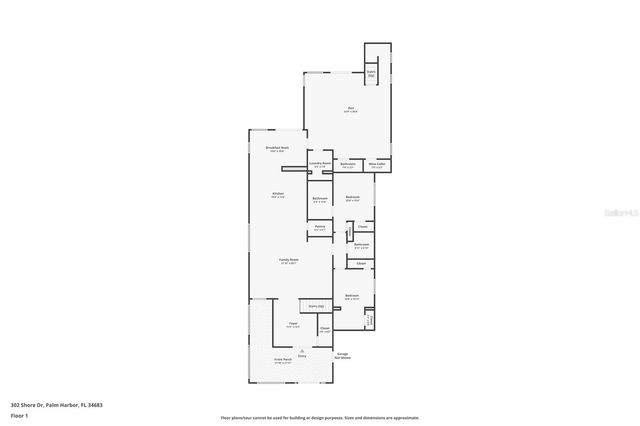 302 SHORE DRIVE, Palm Harbor, FL 34683