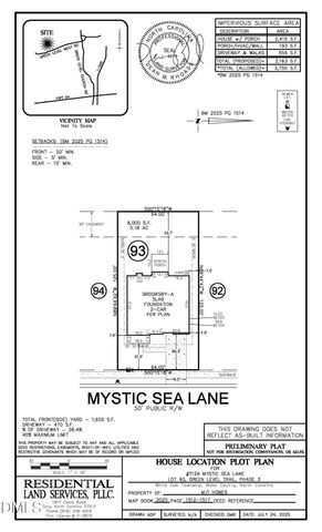 7001 Mystic Sea Lane Lot 105, Apex, NC 27523