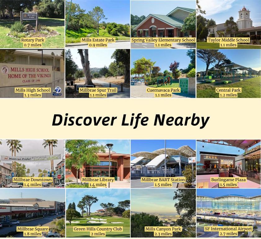 Image 2 of property listing at 6 Spring Valley Lane, Millbrae, CA 94030