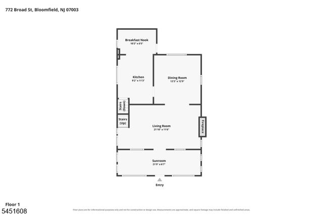 772 Broad St, Bloomfield Twp., NJ 07003