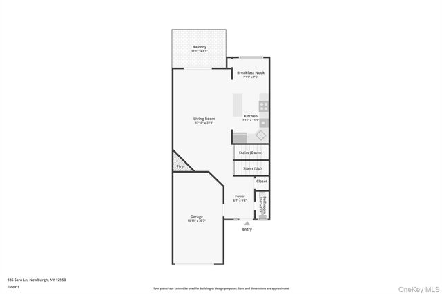 186 Sara Lane 7D, Newburgh, NY 12550
