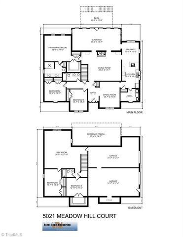 5021 Meadow Hill Court, Winston-salem, NC 27106