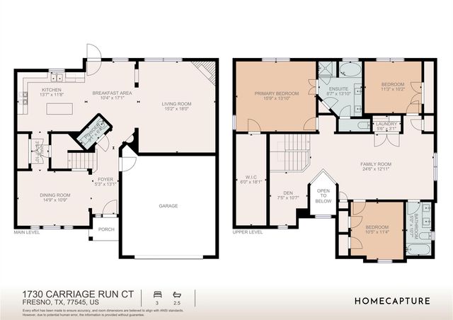 1730 Carriage Run Court, Fresno, TX 77545