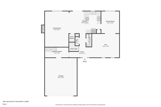 1867 Lake Shore Drive, Romeoville, IL 60446