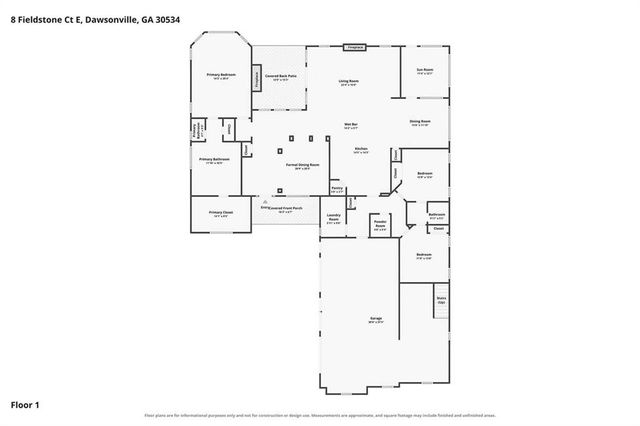 8 Fieldstone Court E, Dawsonville, GA 30534
