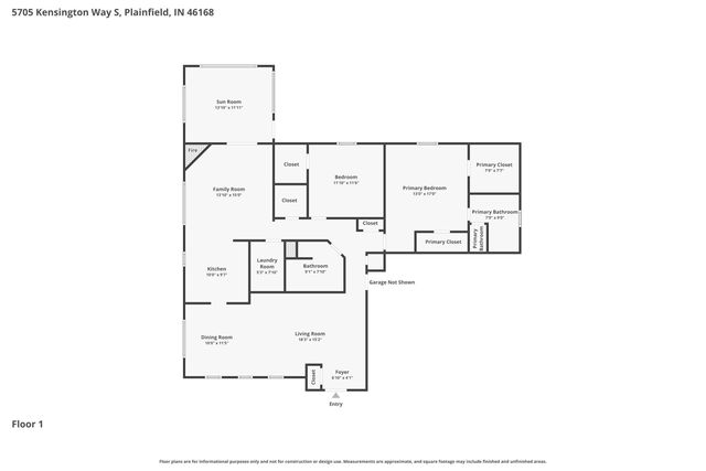 5705 Kensington Way S, Plainfield, IN 46168