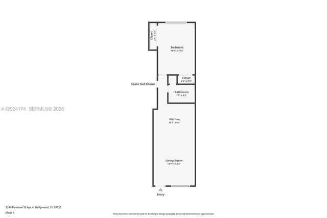 1740 Funston St 4, Hollywood, FL 33020