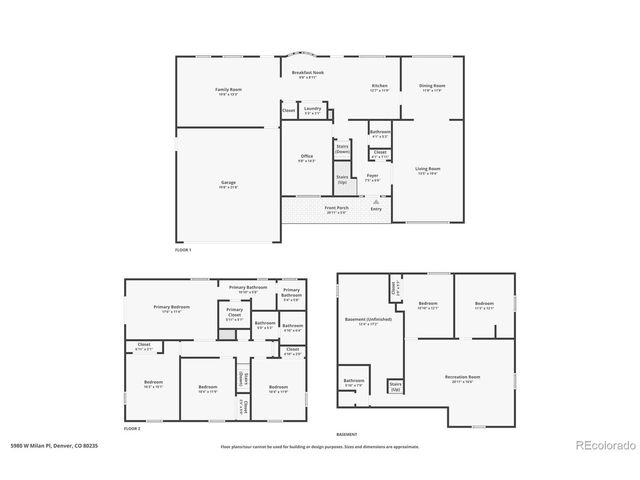 5980 W Milan Pl, Denver, CO 80235