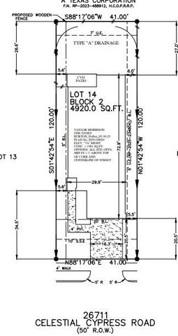 26711 Celestial Cypress Road, Hockley, TX 77447