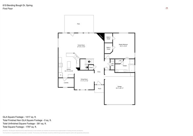 619 Bending Bough Drive, Spring, TX 77388