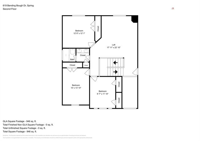 619 Bending Bough Drive, Spring, TX 77388
