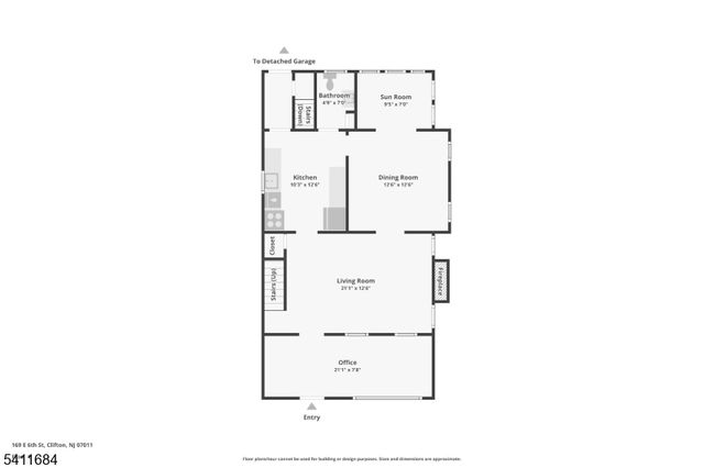 169 E 6Th St, Clifton City, NJ 07011