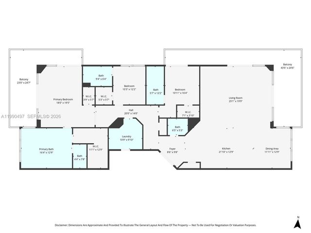 68 SE 6th St 3711, Miami, FL 33131