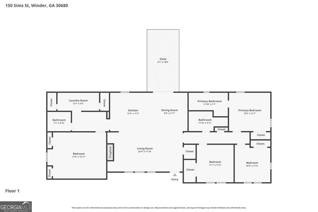 150 Sims Street, Winder, GA 30680