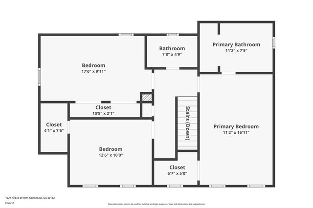 1027 Peace NW Drive, Kennesaw, GA 30152