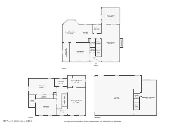 1027 Peace NW Drive, Kennesaw, GA 30152