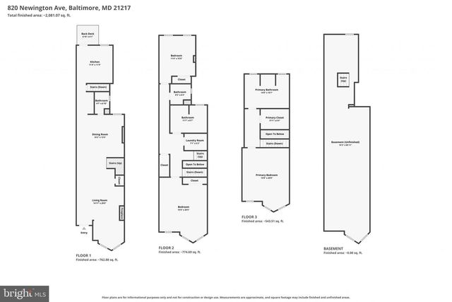 820 NEWINGTON AVE, Baltimore, MD 21217