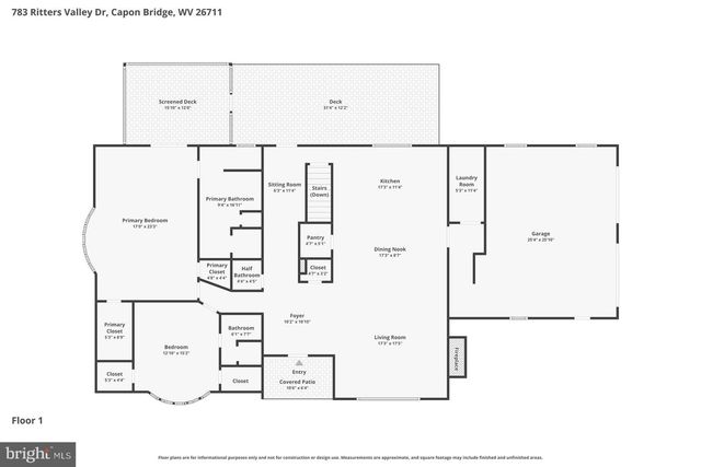 783 RITTERS VALLEY DR, Capon Bridge, WV 26711