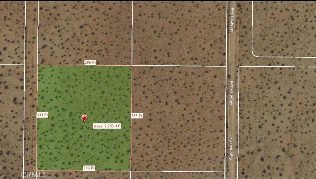0 Near Algoman, Lucerne Valley, CA 92356