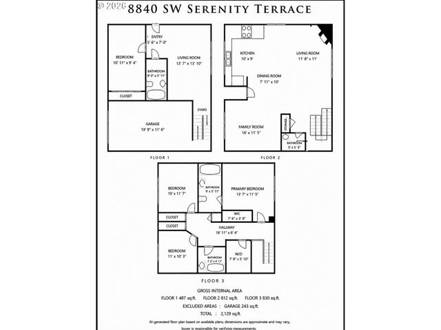 8840 Sw SERENITY Ter, Beaverton, OR 97007