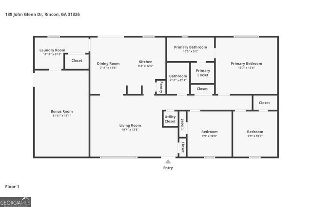 138 John Glenn Drive, Rincon, GA 31326