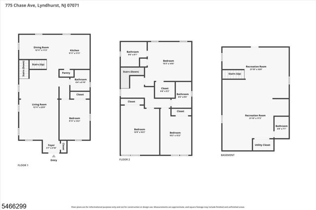 775 Chase Ave, Lyndhurst Twp., NJ 07071