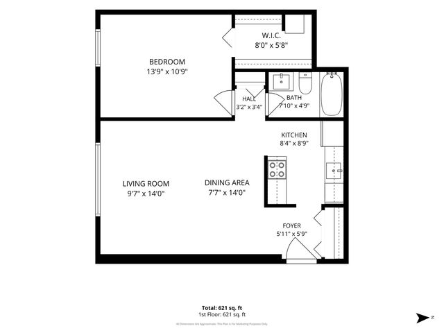 660 Perrie Drive 201, Elk Grove Village, IL 60007