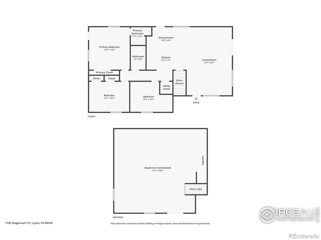 1165 Stagecoach Trail, Lyons, CO 80540