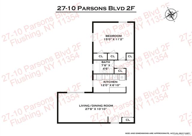 27-10 Parsons Boulevard 2F, Flushing, NY 11354