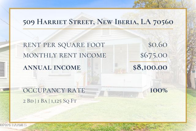 509 Harriet Street, New Iberia, LA 70560