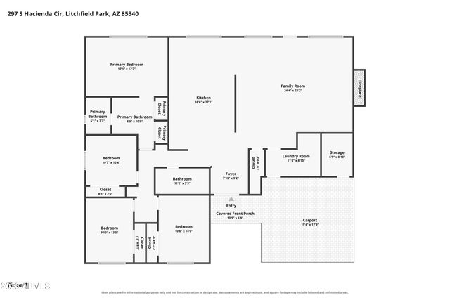 297 S HACIENDA Circle, Litchfield Park, AZ 85340