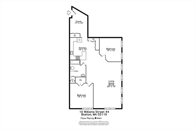10 Williams St 44, Boston, MA 02119