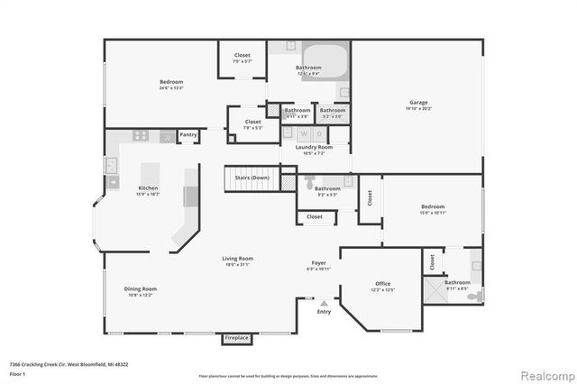 7366 Crackling Creek Circle 1, West Bloomfield, MI 48322