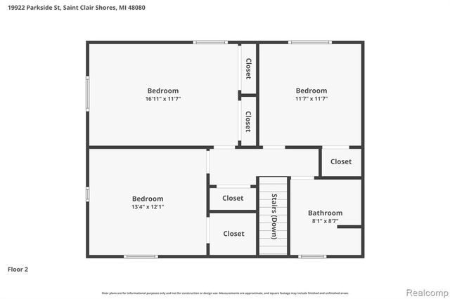 19922 Parkside Street, Saint Clair Shores, MI 48080