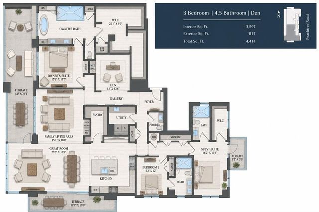 2520 Peachtree Road NW 1603, Atlanta, GA 30305