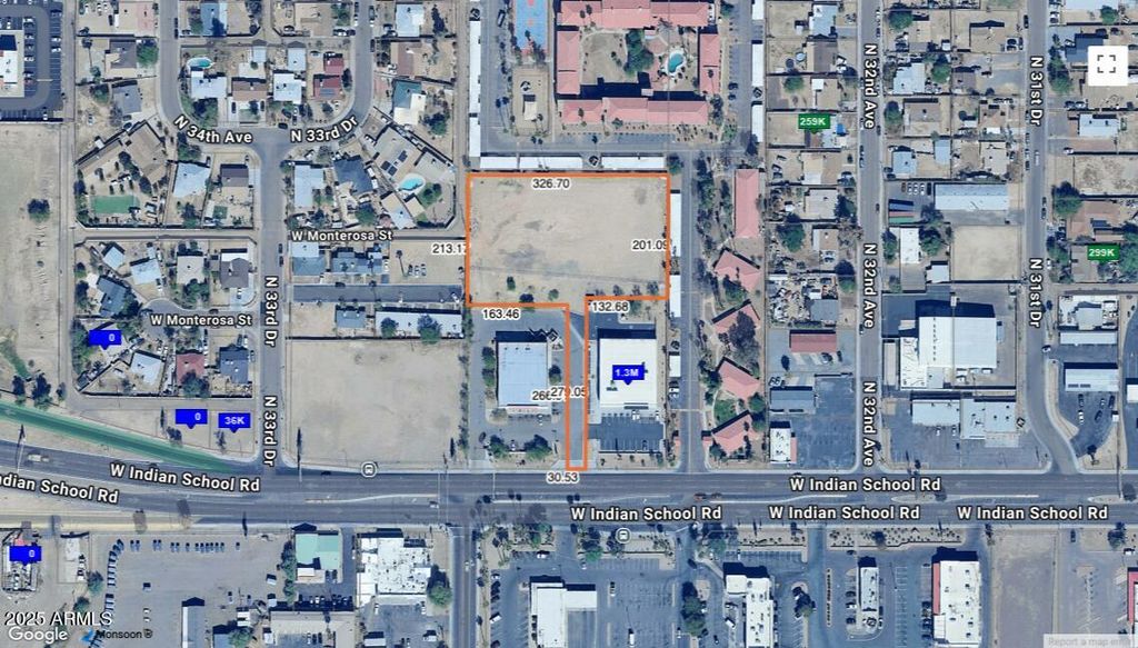 3248 W INDIAN SCHOOL Road .-, Phoenix, AZ 85017 — exterior