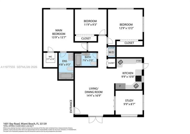 1601 Bay Rd 4, Miami Beach, FL 33139