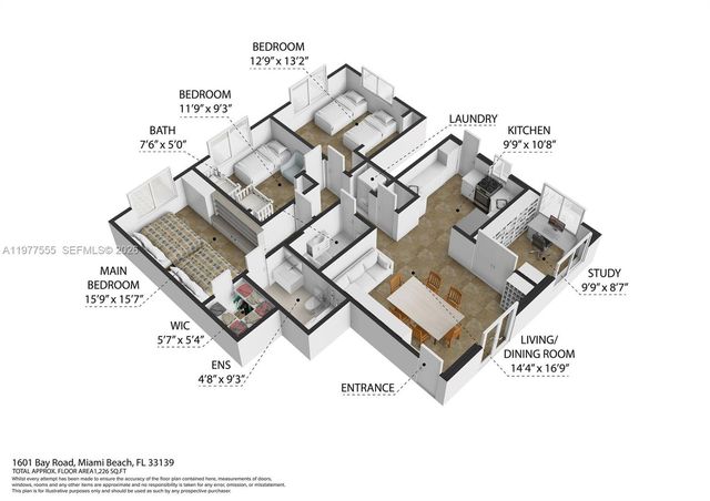 1601 Bay Rd 4, Miami Beach, FL 33139