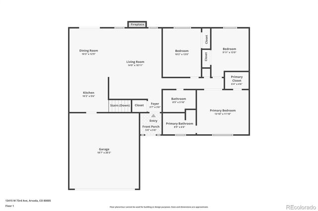 13415 W 73rd Avenue, Arvada, CO 80005