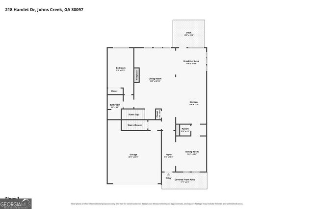 218 Hamlet Drive, Johns Creek, GA 30097