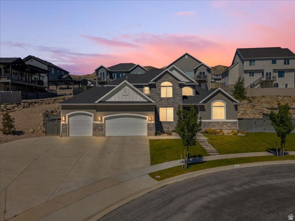 3961 N MORNING BURST LN, Lehi, UT 84048 — exterior