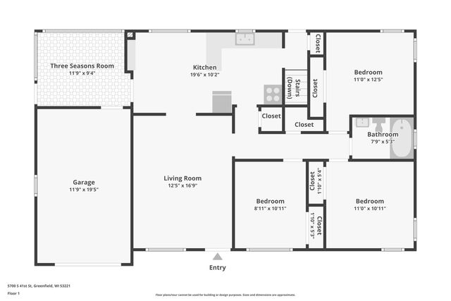 5700 S 41st STREET, Greenfield, WI 53221