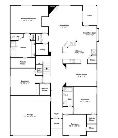 4119 Blue Forest Drive, Humble, TX 77346