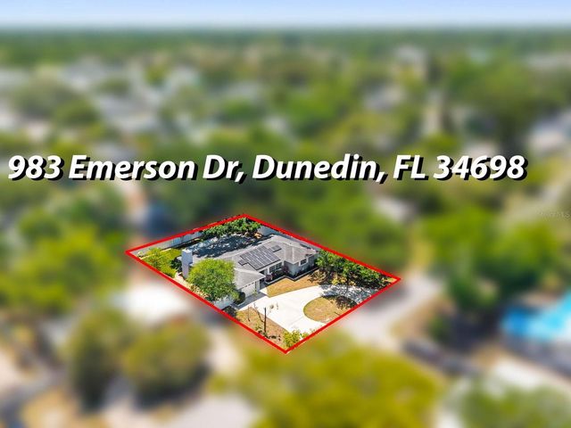 983 EMERSON DRIVE, Dunedin, FL 34698