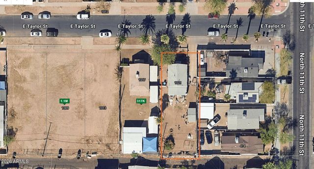 1021 E TAYLOR Street, Phoenix, AZ 85006