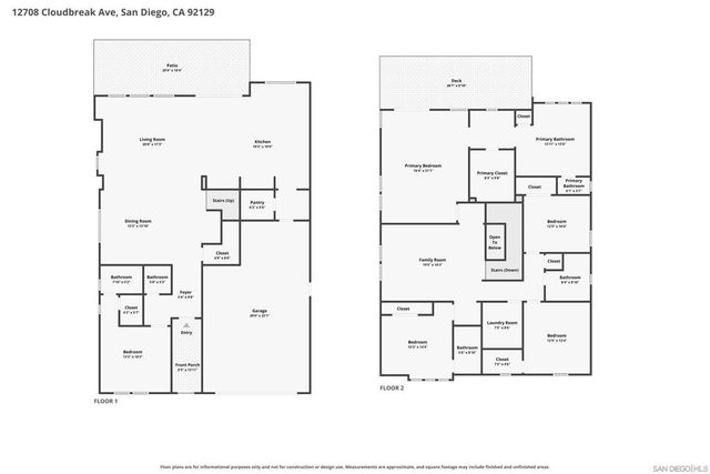 12708 Cloudbreak Ave, San Diego, CA 92129