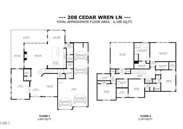 208 Cedar Wren Lane, Holly Springs, NC 27540
