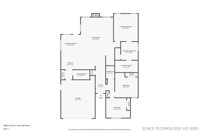 10928 S 77th East Place, Tulsa, OK 74133