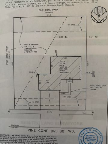 21736 Pine Cone Drive, Macomb Twp, MI 48042